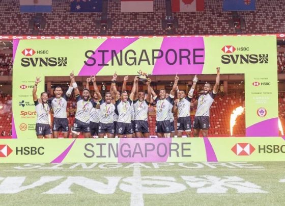 Fiji rally past France to claim Singapore Sevens&nbsp;