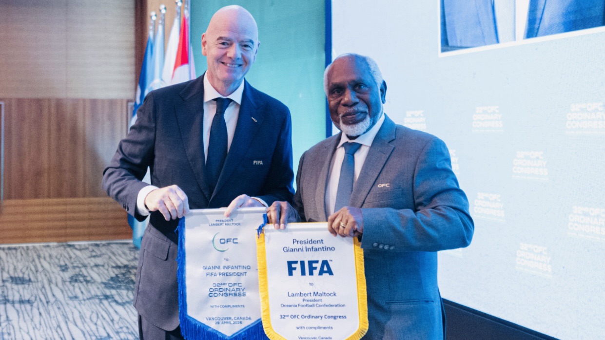 Gianni Infantino praise OFC at Oceania Football Congress in Vancouver&nbsp;