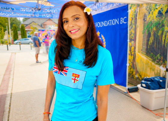A volunteer with a difference.