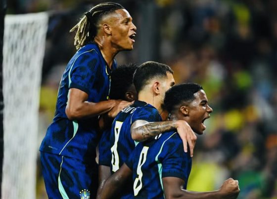 Brazil beat Australia in a six goal game