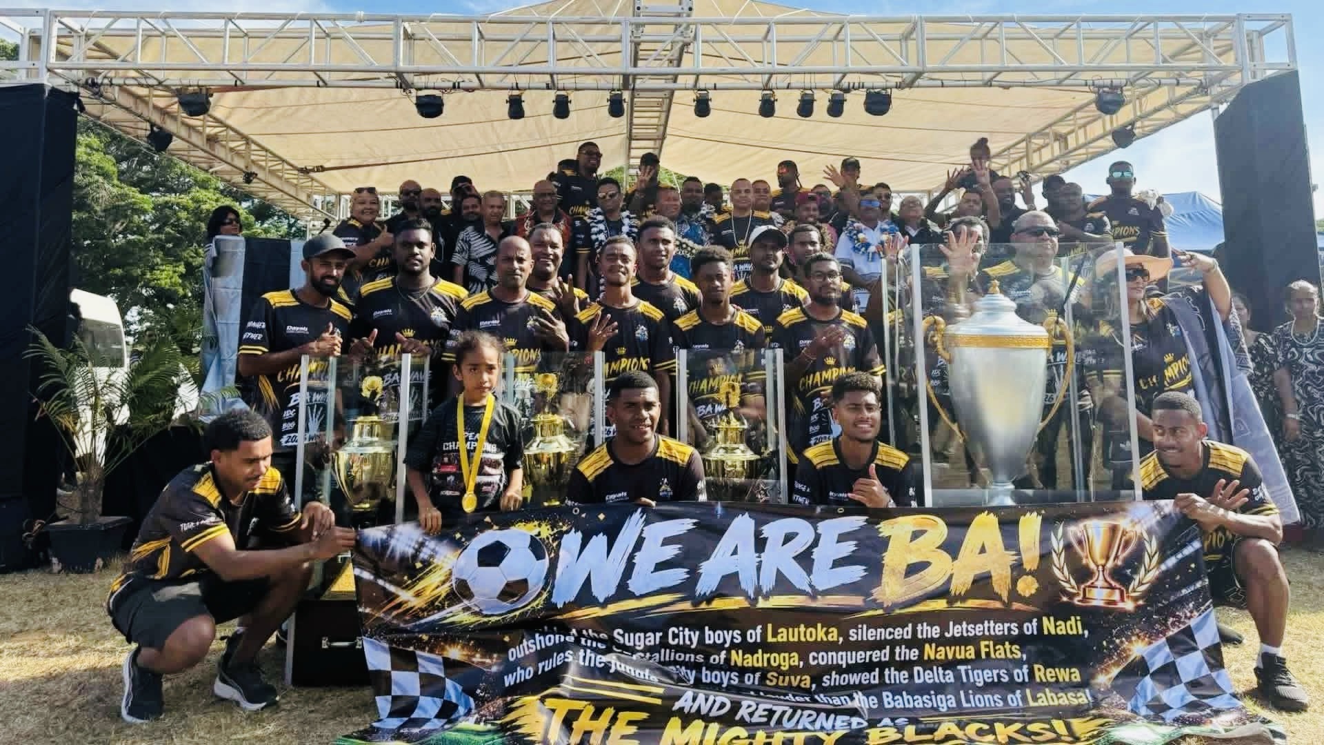 Ba celebrates historic quadruple championship triumph