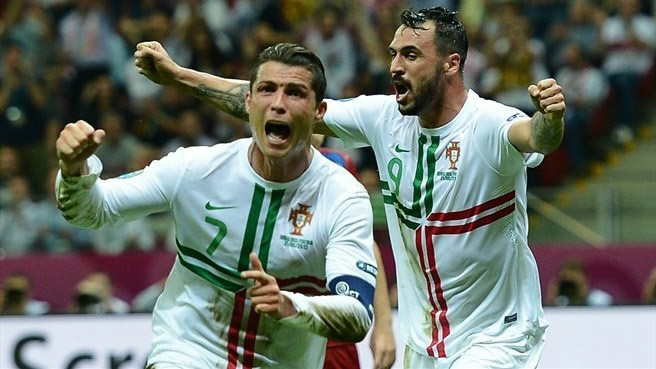 Ronaldo puts Portugal into semis