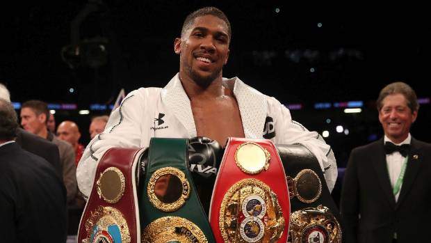 Anthony Joshua regains world titles