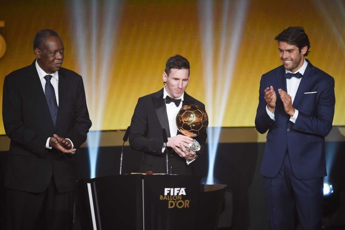 Messi World’s best player for fifth time