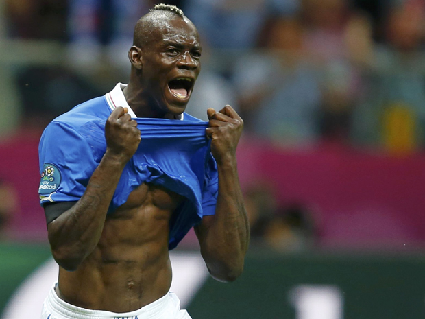 Balotelli double stuns Germany
