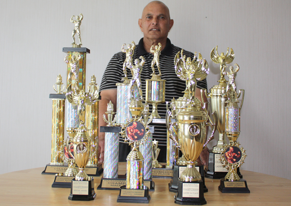 Ex-Mr Fiji gives back