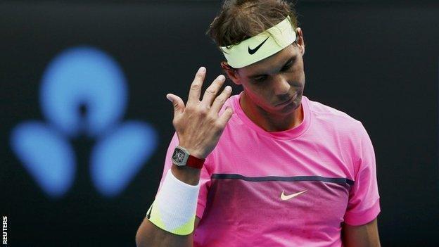 Nadal beaten at Australian Open