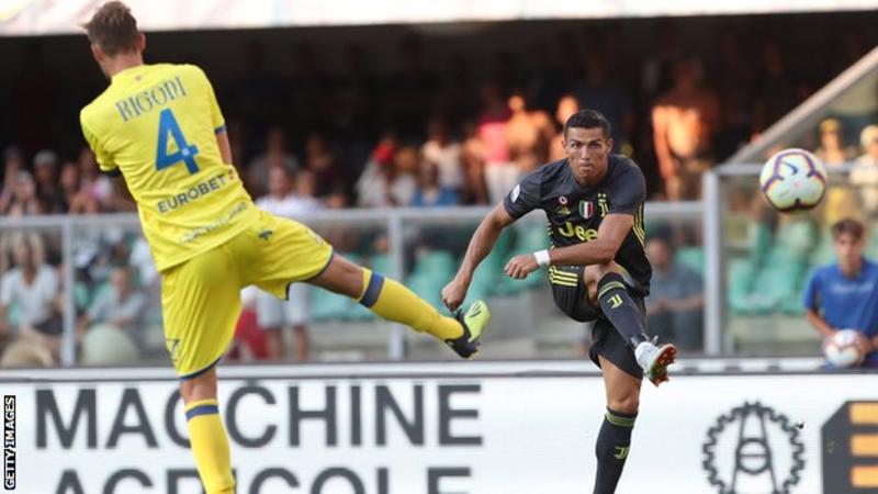 Ronaldo debuts for Juventus