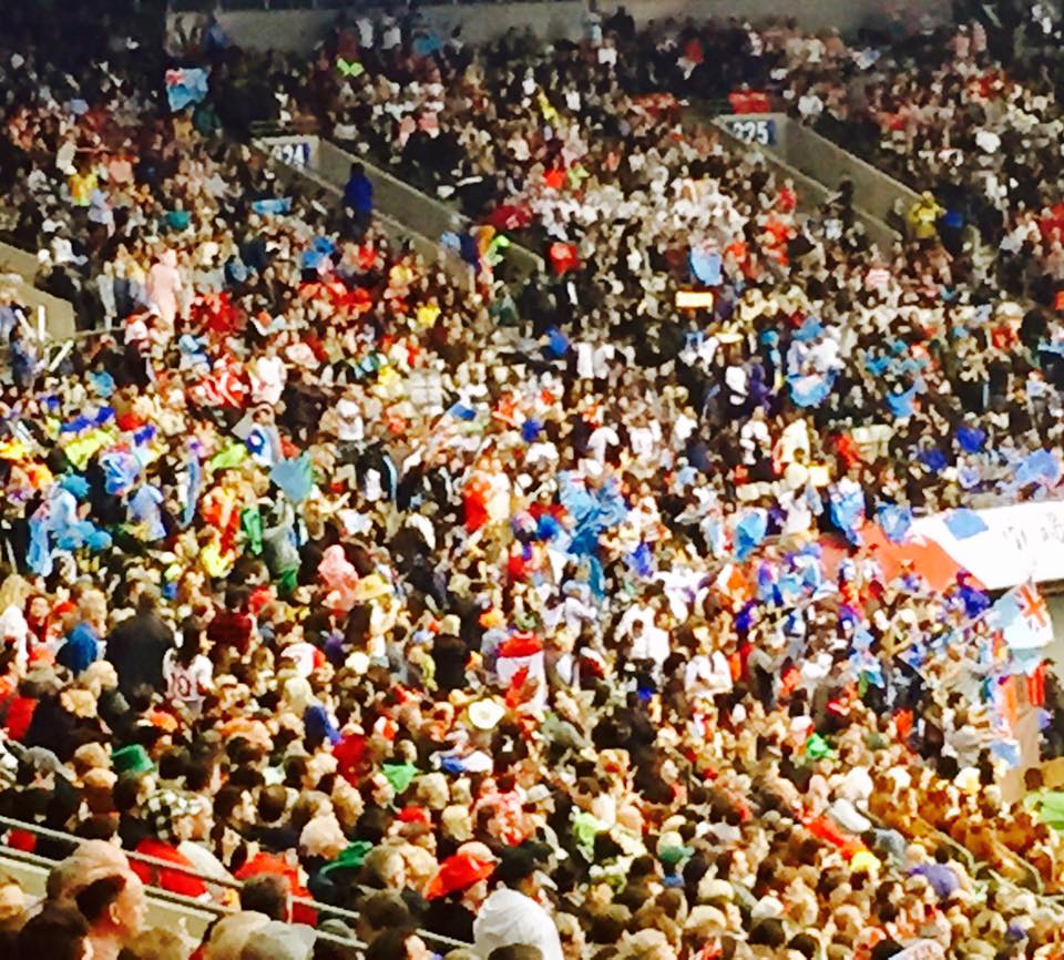 Fans backed Fiji win opener